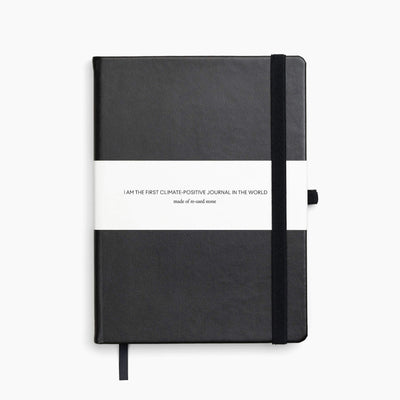 Journal Charcoal Black A5 Blank A Good Company