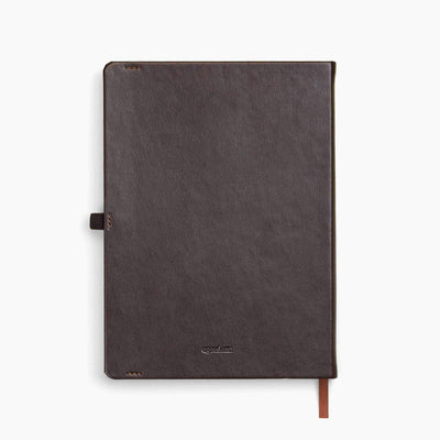 Journal Walnut Brown A5 Blank A Good Company