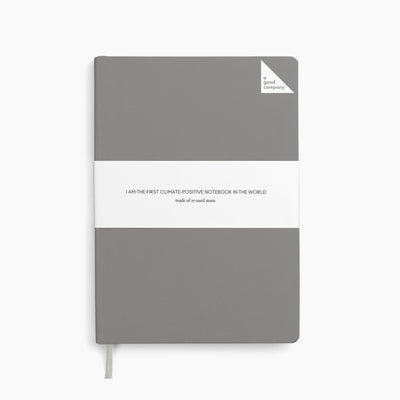 Notebook Stone Grey A5 Lined A Good Company