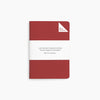 Pocket Diary Pomegranate Red A6 Blank A Good Company